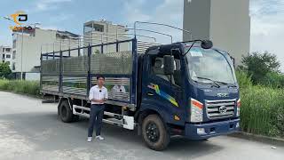 Giá xe Tera 345sl thùng bạt 7 bửng. Những trang bị khác biệt về thùng và lợi ích.