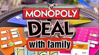 🟣LIVE! Monopoly Deal with my MOM, AUNTIE, UNCLE & GRAN GRAN!