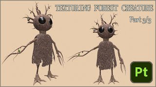 Texturing a Stylized Forest Creature [Substance Painter] - Pt. 3/3