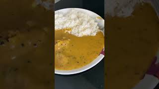 Lunch me bnaya kadi chawal 😍 | Subscribe my channel | #supportme #subscribe #asmr #viralshort