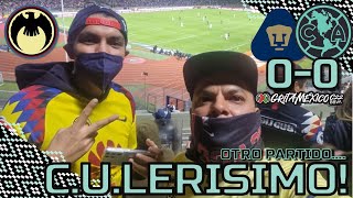 PELEA DE INVALIDOS! | SOLARI SE SALVA... POR AHORA | PUMAS 0-0 AMÉRICA GOLES Y REACCIONES EN CU