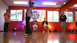 【BEAT de DANCE vol.2】 U-15 2on2  1回戦  凰史朗＆nanami vs Rinoa&ミウ&りっくん