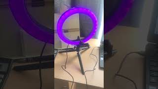 Review of Desktop LED Ring Light at 50% Off in B & M Sales.  Was £12.00, Now £6.00 Bargain