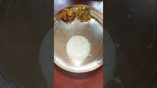 simple bengali food/bengali lunch thali/দুপুরের খাবার #shorts #viral #youtube