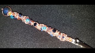 How To Wire Wrap a Helping Hand Bracelet Buddy | Chaos Technique