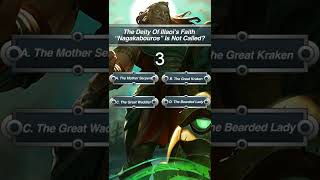 Illaoi's Deity Is Not Called? | League of Trivia #shorts #leagueoflegends #illaoi #illaoitop