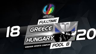 GREECE vs HUNGARY - Rugby League Emerging Nations 2018