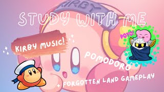 1 HOUR Study With Me To Lofi Kirby Music! | Pomodoro Technique