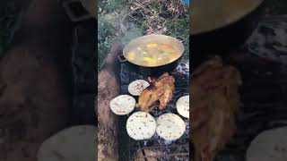 Sopa de gallina India #shorts #viral #elsalvador