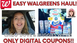 Easy Walgreens Haul Using ONLY DIGITAL COUPONS! (2/13-2/19)