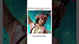 Radha Krishna dance is an emotion ❤️🥺 || #sumedh #mallikasingh #radhakrishna Sumelikamehak #shorts