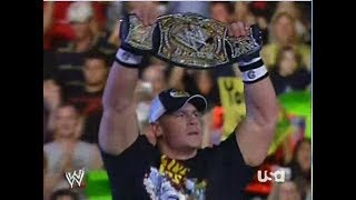 John Cena returnes as WWE Champion on RAW.