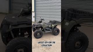 Latest addition to the fuel collection, Polaris sportsman 570 UTE, perfect for some wild camping