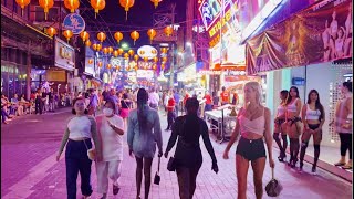 Pattaya Walking Street Nightlife Beach Road Thailand