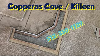 Copperas Cove. Carpet repair.  Killeen carpet repair.  512-350-1129