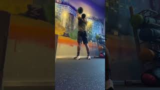 MED BALL THROW WITH SQUAT