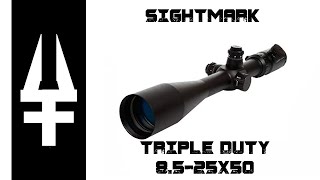 SIGHTMARK TRIPLE DUTY 8.5-25X50