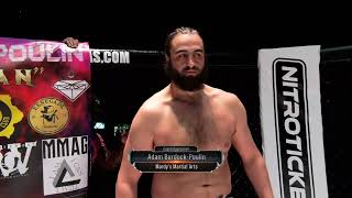 Adam Burdock Poulin vs Cody Baker Caged Aggression XXXVII “Path to Glory”