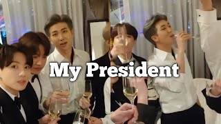 Кim Namjoon мой президент