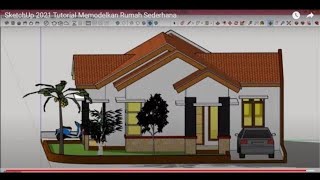 Menggambar Rumah Sederhana