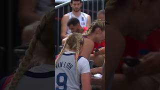 Hailey Van Lith DIRTY PLAY in 3v3 Fiba World Cup