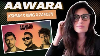 AAWARA (KSHMR X KING X ZAEDEN) REACTION/REVIEW!