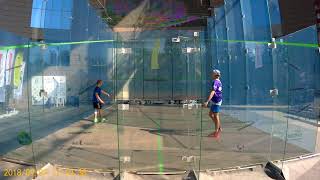 SQUASH Pharmasyntez Russian Open 2018 Glass Cort - Chernyshev vs Burkin