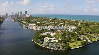 Aerial Stock Footage of Sunny Isles & Golden Beach, Florida (June 2021)