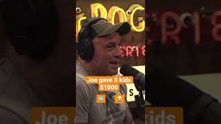 Joe Rogan gives his daughter and friends $ for going in Ice Bath 😂