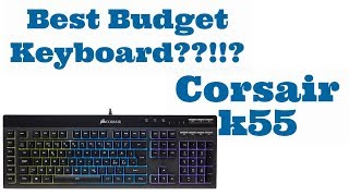 Corsair K55 (Best Gaming Keyboard?!?!?!)