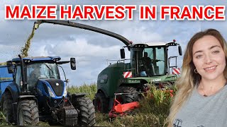 MAIZE HARVEST IN RURAL FRANCE + Sommet de l'élevage with Irish Companies