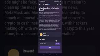 Is Facebook Overrum By Crypto Scams? || TapSwap Cinema Code Daily