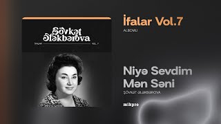 Şövkət Ələkbərova — Niyə Sevdim Mən Səni (Rəsmi Audio)