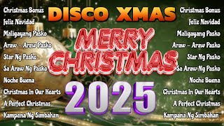 CHRISTMAS HITS MEDLEY NONSTOP DISCO | DISCO TRAXX STYLE REMIX 2025