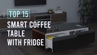 15 Incredible Smart Coffee Table You Must See | Smart Coffee Table With Fridge