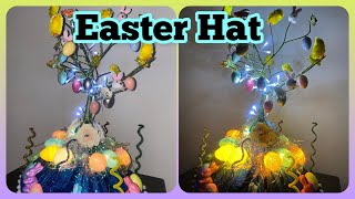 Easter Hat Idea | Sombrero de Pascua  #Shorts #Short | Making A Lightup Easter Hat