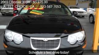 2003 Chrysler 300M  - for sale in LOS ANGELES, CA 90002