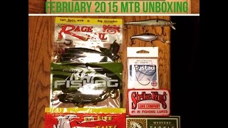 Febuary 2015 Mystery Tackle Box Unboxing