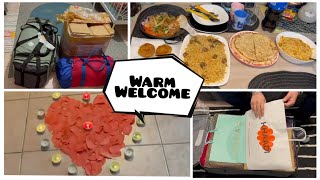 Warm Welcome 😍| Kids Excitement ☺| Unpaking Bags #viral #pakistan #surprise #familyvlog #italy