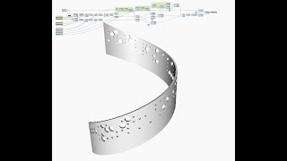 ONLY ONE CLICK - Random circle void in railing with DYNAMO REVIT