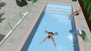 RS PISCINE GROUP progettazione 3d piscina privata