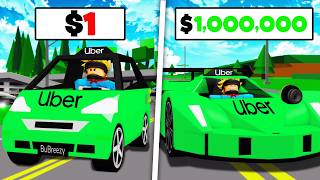 Upgrading From $1 to $1,000,000 UBER.. (Brookhaven RP!)