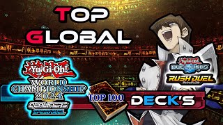 Yu-Gi-Oh ! Duel Links - Top 100 Global de Deck's World Champion Ships Junio 2024