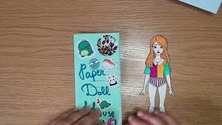 Drawing Paper Doll Outfit Everyday For 30 Days / DAY 20 OUTFIT #papercraft #diy #paperdolls #barbie