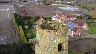 Abandoned Long Sutton Windmill, Lincolnshire