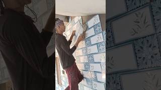 Sidi ke niche tile cutting trick||staircase ke niche tile cutting #tilework #floortiledesign