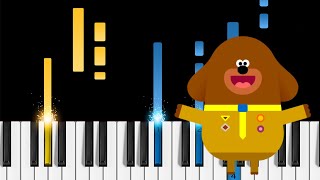 Hey Duggee - Theme Song - Easy Piano Tutorial