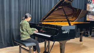 Crystal at Rehearsal for Spring Recital (Doctor Gradus Ad Parnassum by Debussy) Feb. 2023