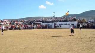 Presentación de los recortadores. Toros Siruela 2014