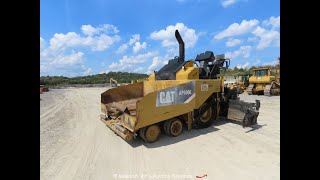 2012 Caterpillar AP500E Asphalt Paver AS2252C Screed - bidadoo